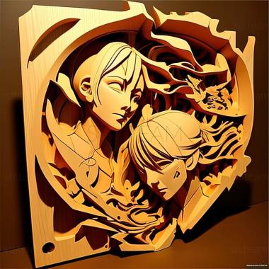 3D модель Игра Persona 4 Arena Ultimax (STL)